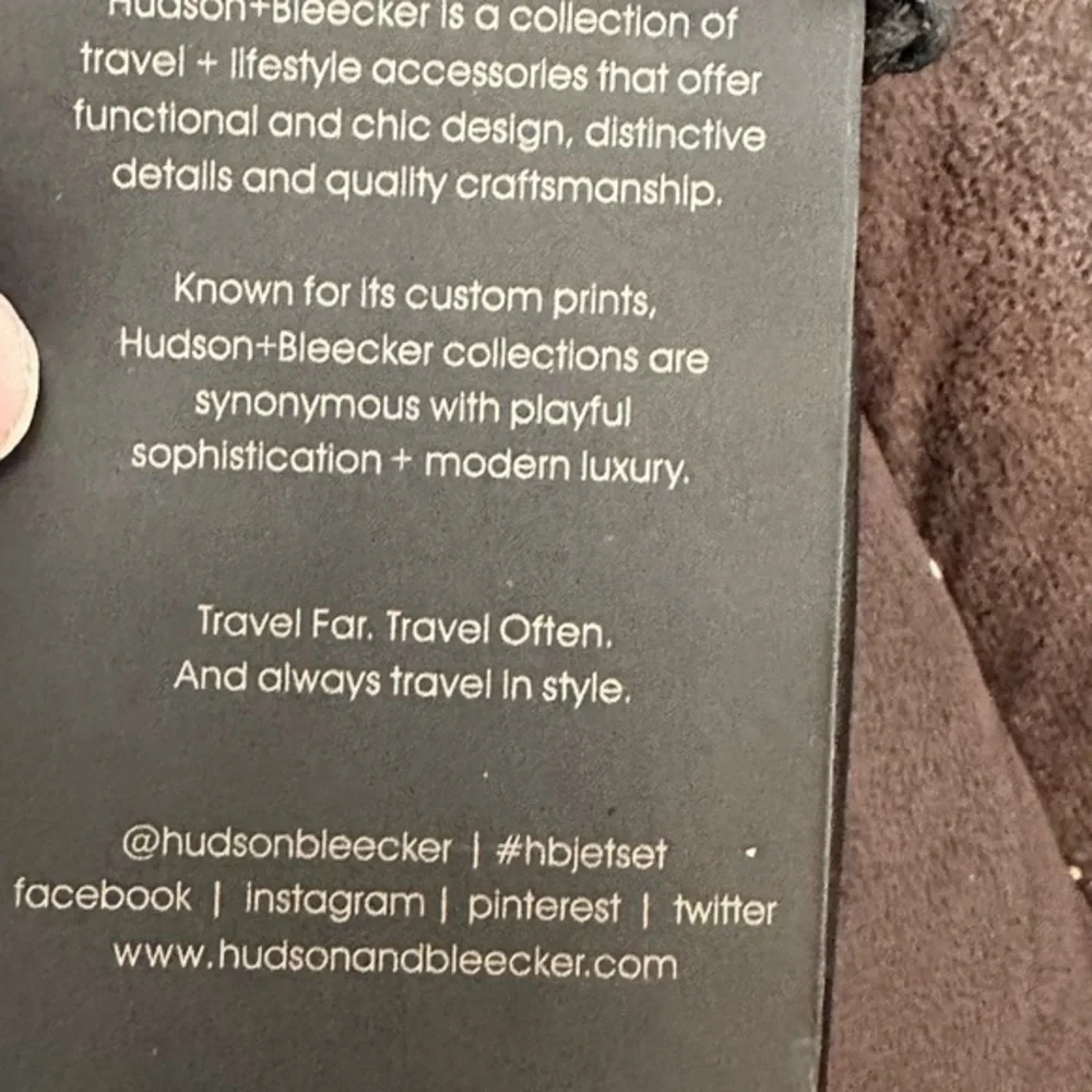 NWT Hudson‎ & Bleecker Cosmetic Bag